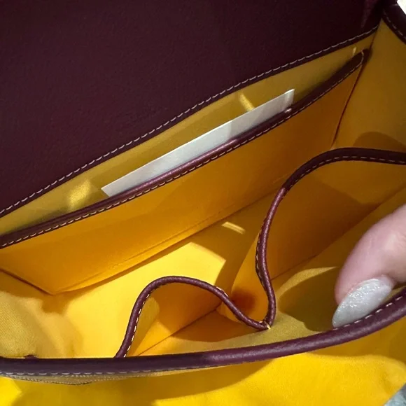 Goyard Belvedere II Messenger Bag Coated Canvas PM Burgundy - Picture 10 of 12